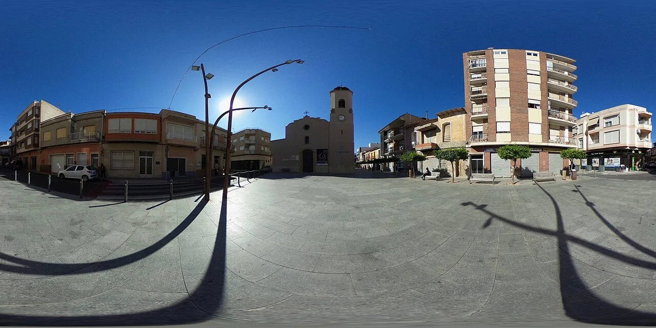 Rafal 7 - Esferofoto en Plaza e Iglesia