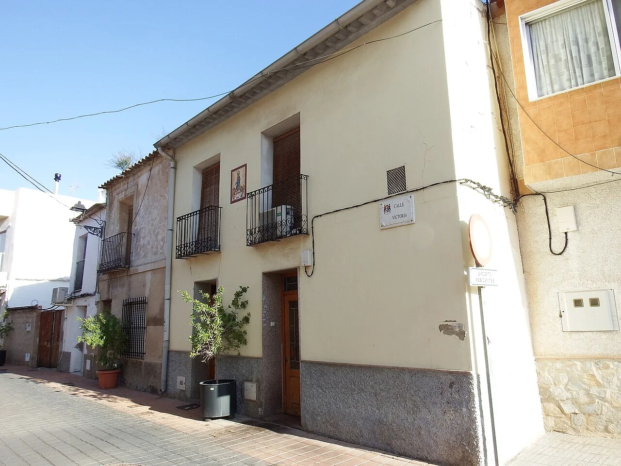 Retablo en la calle Victoria de Catral