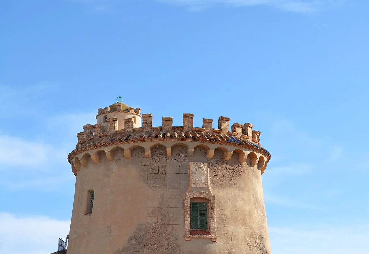 Part superior de la torre de la Foradada