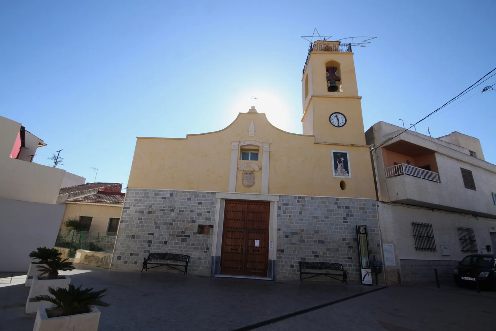 Fachada de la iglesia de San Jerónimo