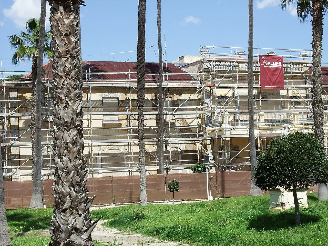 Hacienda del Marqués de Fontalba. Ermita, Escuelas y Cuartel en Jacarilla 01