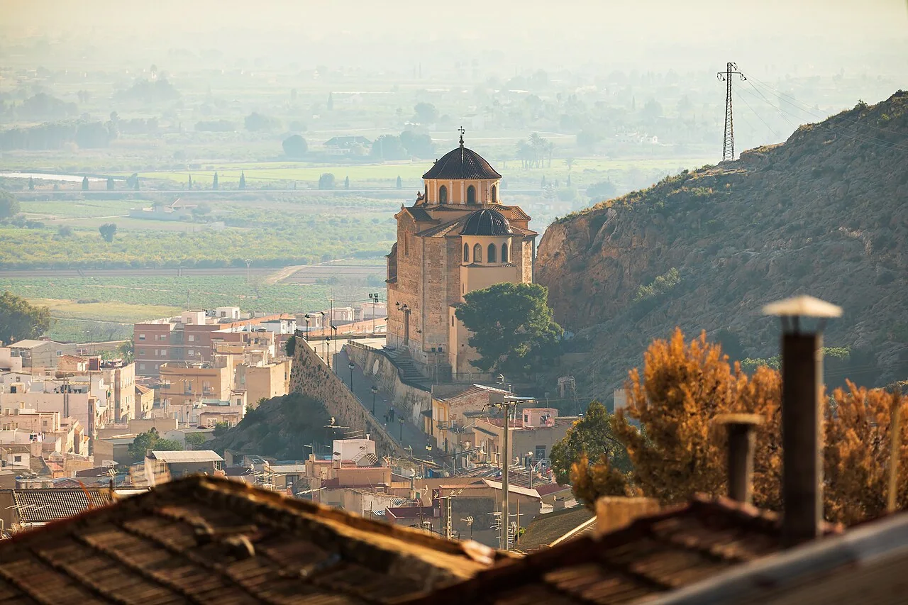Santuario de San Roque in Callosa de Segura, Valencia, Spain, 2022 January