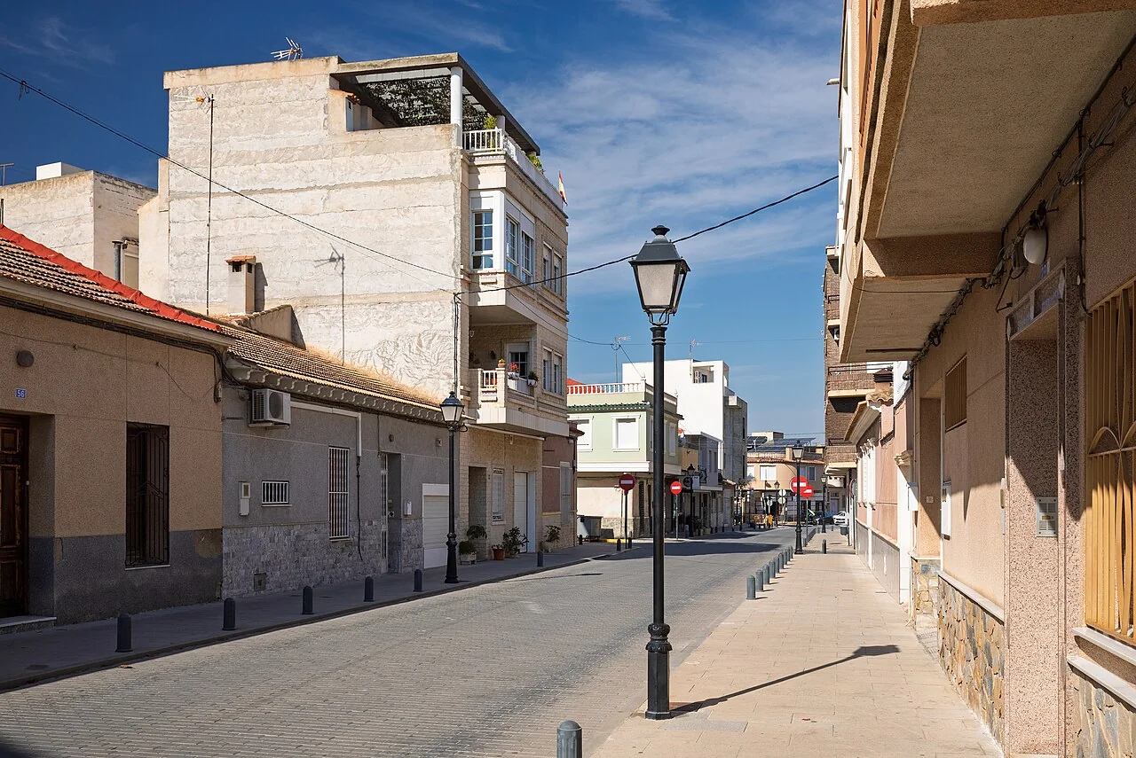 Calle Duque de Cubas in Jacarilla, Alicante, Spain, 2025 February